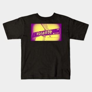 Volante Drive, Arcadia, California ICE CREAM by Mistah Wilson Kids T-Shirt